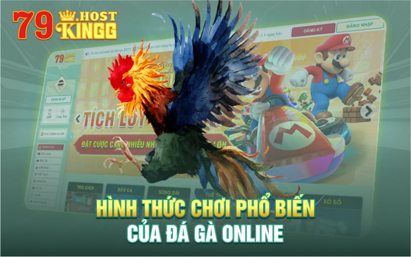 Hình thức chơi đá gà online phổ biến