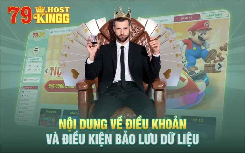 Điều khoản và điều kiện bảo lưu dữ liệu người chơi
