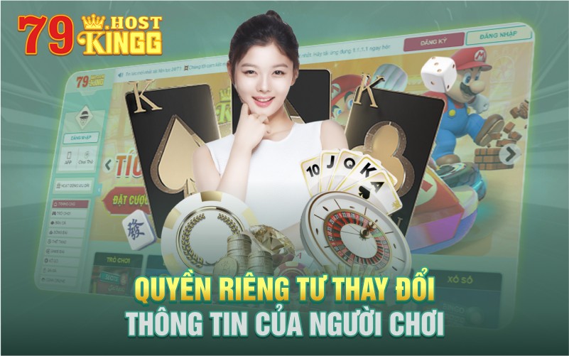 Quyền riêng tư thay đổi thông tin của hội viên